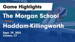 The Morgan School vs Haddam-Killingworth  Game Highlights - Sept. 29, 2023