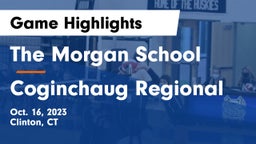 The Morgan School vs Coginchaug Regional  Game Highlights - Oct. 16, 2023