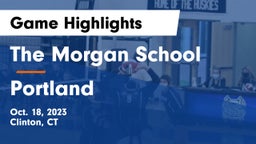 The Morgan School vs Portland Game Highlights - Oct. 18, 2023