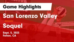 San Lorenzo Valley  vs Soquel  Game Highlights - Sept. 5, 2023