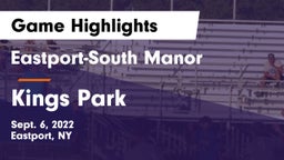 Eastport-South Manor  vs Kings Park   Game Highlights - Sept. 6, 2022