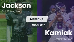 Matchup: Jackson  vs. Kamiak  2017