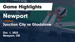 Newport  vs Junction City vs Gladstone Game Highlights - Oct. 1, 2022