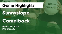 Sunnyslope  vs Camelback  Game Highlights - March 28, 2023