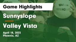 Sunnyslope  vs Valley Vista  Game Highlights - April 18, 2023