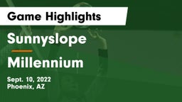 Sunnyslope  vs Millennium   Game Highlights - Sept. 10, 2022