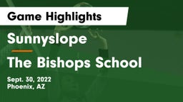Sunnyslope  vs The Bishops School Game Highlights - Sept. 30, 2022