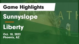Sunnyslope  vs Liberty  Game Highlights - Oct. 18, 2022