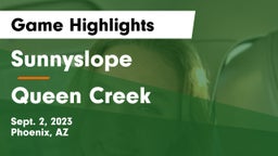 Sunnyslope  vs Queen Creek  Game Highlights - Sept. 2, 2023
