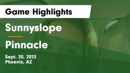 Sunnyslope  vs Pinnacle  Game Highlights - Sept. 20, 2023