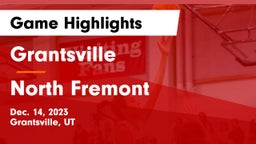 Grantsville  vs North Fremont  Game Highlights - Dec. 14, 2023
