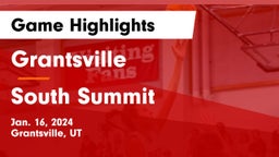 Grantsville  vs South Summit  Game Highlights - Jan. 16, 2024