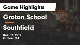Groton School  vs Southfield Game Highlights - Dec. 16, 2017