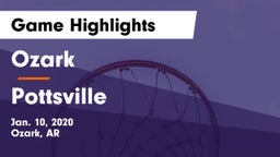 Ozark  vs Pottsville  Game Highlights - Jan. 10, 2020