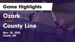 Ozark  vs County Line  Game Highlights - Nov. 10, 2020