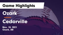 Ozark  vs Cedarville  Game Highlights - Nov. 18, 2021