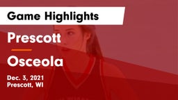 Prescott  vs Osceola  Game Highlights - Dec. 3, 2021