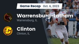 Recap: Warrensburg-Latham  vs. Clinton  2023