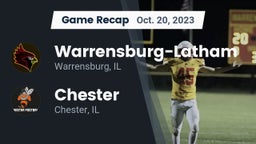 Recap: Warrensburg-Latham  vs. Chester  2023