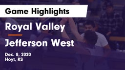 Royal Valley  vs Jefferson West  Game Highlights - Dec. 8, 2020