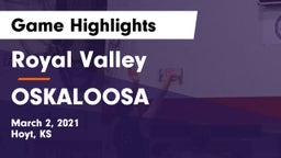 Royal Valley  vs OSKALOOSA  Game Highlights - March 2, 2021