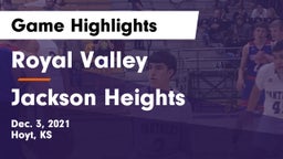Royal Valley  vs Jackson Heights  Game Highlights - Dec. 3, 2021
