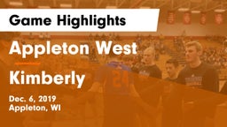 Appleton West  vs Kimberly  Game Highlights - Dec. 6, 2019