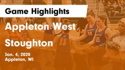 Appleton West  vs Stoughton  Game Highlights - Jan. 4, 2020