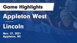 Appleton West  vs Lincoln  Game Highlights - Nov. 27, 2021