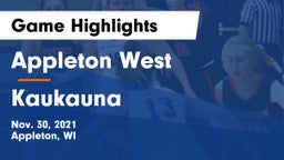 Appleton West  vs Kaukauna  Game Highlights - Nov. 30, 2021