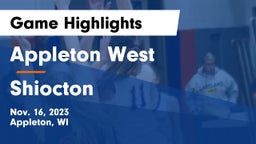 Appleton West  vs Shiocton  Game Highlights - Nov. 16, 2023