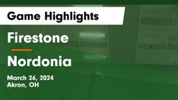 Firestone  vs Nordonia  Game Highlights - March 26, 2024