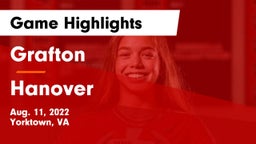 Grafton  vs Hanover  Game Highlights - Aug. 11, 2022