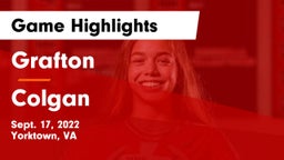 Grafton  vs Colgan  Game Highlights - Sept. 17, 2022