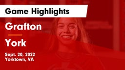Grafton  vs York Game Highlights - Sept. 20, 2022