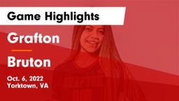 Grafton  vs Bruton Game Highlights - Oct. 6, 2022