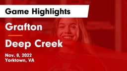 Grafton  vs Deep Creek  Game Highlights - Nov. 8, 2022