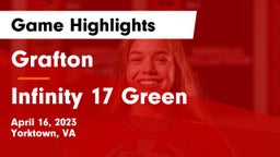 Grafton  vs Infinity 17 Green Game Highlights - April 16, 2023