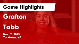 Grafton  vs Tabb  Game Highlights - Nov. 2, 2023