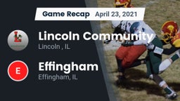 Recap: Lincoln Community  vs. Effingham  2021