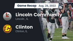 Recap: Lincoln Community  vs. Clinton  2022