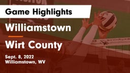 Williamstown  vs Wirt County  Game Highlights - Sept. 8, 2022