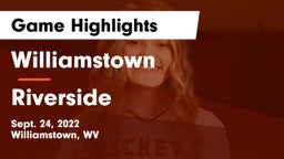 Williamstown  vs Riverside  Game Highlights - Sept. 24, 2022