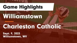 Williamstown  vs Charleston Catholic  Game Highlights - Sept. 9, 2023
