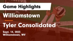 Williamstown  vs Tyler Consolidated  Game Highlights - Sept. 14, 2023