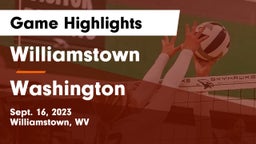 Williamstown  vs Washington  Game Highlights - Sept. 16, 2023
