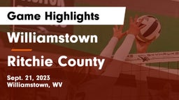 Williamstown  vs Ritchie County  Game Highlights - Sept. 21, 2023