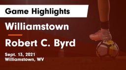 Williamstown  vs Robert C. Byrd  Game Highlights - Sept. 13, 2021