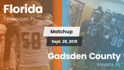 Matchup: Florida  vs. Gadsden County  2018