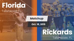 Matchup: Florida  vs. Rickards  2019